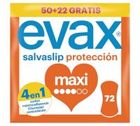 Evax Salvaslip Maxi Protegeslips 72 unidades