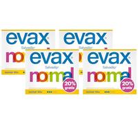 Evax Salvaslip Normal, 50 Unidades, Siéntete Fresca y Limpia Durante Todo el Día (Paquete de 4)