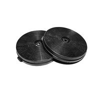 EVAYP / 2 filtros de carbón activo/10032843 TMFILT4 10032841 MIZ1000 / repuesto para Klarstein Respekta - Campanas extractoras de cocina Bomann