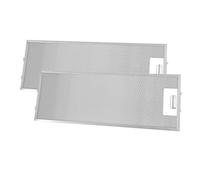 EVAYP 2x Filtro de Grasa Metálico (350 x 165 mm) Compatible con Siemens Bosch Neff Gaggenau 00435204 435204 campana extractora