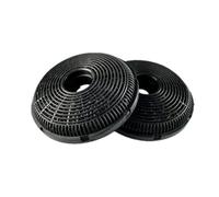 EVAYP 2X Filtros de Carbón Activado Compatibles con Bosch Siemens 12026343 Beko Grundig 9197060046 Silverline YT971.1000.96 campana extractora