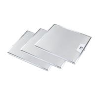 EVAYP 3 filtros de grasa de metal (300 x 253 mm) Compatibles con campanas extractoras AEG Electrolux 4055081220 Franke 1330067471 Bosch Siemens 11013941