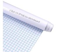 EVBEA Pizarra blanca, pizarra blanca, pegatina de pared, papel de regalo, 44cm x 300cm, para el hogar, escuela y oficina