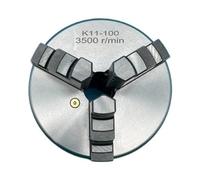 EVBELGBPZ Mandril de Torno de 100 mm Mandril de Torno K11-100 Mandril autocentrante de 3 mordazas