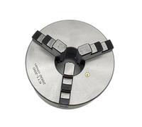 EVBELGBPZ Mandril de Torno de 3 mordazas de 200 mm, Mandril autocentrante K11-200(K11-200 Front Mount)