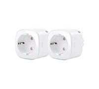 Eve Energy (x2 Set) - Sensor inalámbrico de electricidad e Interruptor, Bluetooth Low Energy, non occorrono bridge o gateway, blanco (Apple HomeKit)