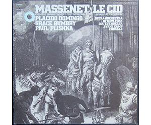 Eve Queler & Opera Orchestra of New York / Placido Domingo / Grace Bumbry / Paul Plishka / Clinton Ingram / Theodore Hodges u.a. - Massenet: Le Cid (Gesamtaufnahme, französisch) [Vinyl Schallplatte] [3 LP Box-Set]