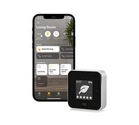 Eve Room - Sensor de calidad del aire para interior para registrar la calidad del aire (COV), temperatura y humedad, tecnología Apple HomeKit, Bluetooth, Thread