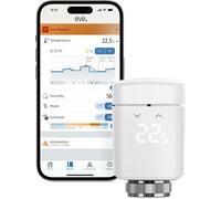 Eve Home Válvula termostática Eve Thermo (Matter, 4ª Gen) – Control automático, Apple Home, Alexa