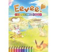 Evees Coloring Book: JUMBO Fun and Easy Coloring Pages For Kids Ages 2-4, 4-8 (Fun Early Learning)