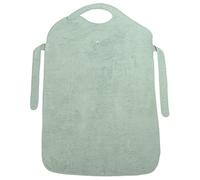 Eveil et Nature - Delantal toalla para bebé (algodón ecológico) azul