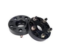 EVEKHAHHRB Espaciadores Centrados Buje 5 Terminales Universal Series Car M14x1 2 Piezas 15/20/25/30/mm PCD 5x114,3 CB 60,1mm Adaptador Espaciador De Rueda Espaciadores Rueda(2PCS 65mm Black)