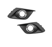 EVEKHAHHRB Faro Antiniebla Rejilla Cubierta para Axela 2014-2016 ABS Cubierta De Rejilla De Luz Faro Antiniebla Moldura para Luz Capó Carcasa De Parachoques Delantero Faro Rejilla(Left and Right)
