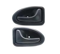 EVEKHAHHRB Manilla Interior para Megane I 1995-2002 para Clio II 1998-2008 para Scenic I 1999-2005 para Trafic II 2001-2014 Manija De Puerta Interior De Coche Tirador Puerta Interior(1 Pair Black)