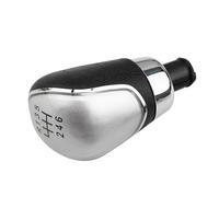 EVEKHAHHRB Pomo Cambios 1 Uds para Focus 2 MK2 2005-2011 para Fiesta MK7 para Kuga 2008-12 5/6 Velocidad MT Pomo De Cambio De Marchas Pomo Coche(6 Speed Sliver)