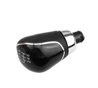 EVEKHAHHRB Pomo Cambios 1 Uds. para Focus 2 MK2 2006-2011 para 3 MK3 2012-2017 para Fiesta MK7 para Kuga para Escape 2008-2012 5/6 Velocidad MT Perilla De Cambio Marchas Pomo Coche(6 Speed Black)