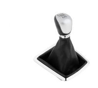 EVEKHAHHRB Pomo Cambios 1 Uds. para Focus 2 MK2 FL para C-MAX 2006-2011 Palanca De Cambio De Marchas Manual De 5/6 Velocidades Pomo Coche(Silver 6 Speed)