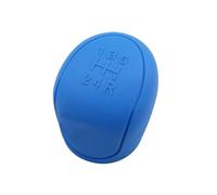EVEKHAHHRB Pomo Cambios 1 Uds. para Focus MK3 MK2 para C-MAX para Fiesta para Ranger para Galaxy para Transit MT 5 Perilla Cambio Marchas Velocidad Cubierta Pomo Coche(Blue)