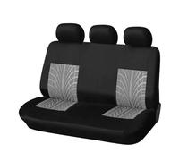 EVEKHAHHRB Protectores Universales para Asientos De Coche De 9 Plazas Fundas para Asientos De Autobús Resistentes A La Suciedad Cubreasientos(Gray-3PCS)
