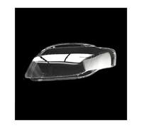 EVEKHAHHRB Tapa Lente Faro para A4 B7 2006-2008 Pantalla De Faro Transparente Lente Cubierta Carcasa Protección Luz Carcasa Lámpara Coche(1pc Left Side)