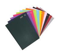 evelay Agenda 2026 A4 A5 día por página/semana vista diaria, planificador de escritorio de tapa dura (A4 página por día, verde botella)