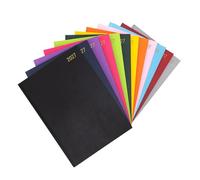 evelay Agenda de 2025, tamaño A4, una página por día, con tapa dura, año completo, calendario diario, color negro (idioma español no garantizado)