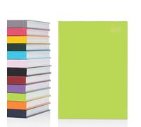 evelay Agenda de 2025, tamaño A5, una página por día, con tapa dura, año completo, calendario diario, color lima (idioma español no garantizado)