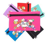 evelay Bingo Dabber - Bolsa de almacenamiento con diseño divertido con temática de bingo, capacidad para múltiples dabbers y bolígrafos, estuche de viaje ligero con cierre de cremallera de número de