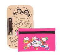 evelay Juego de regalo para bingo Dabber | Incluye 3 dabbers de bingo, 1 tabla de bingo y bolsa de almacenamiento | Marcadores antigoteo de 20 ml | 6 colores de bolsa con cierre de cremallera de