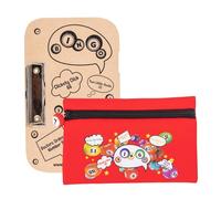 evelay Juego de regalo para bingo Dabber | Incluye 3 dabbers de bingo, 1 tabla de bingo y bolsa de almacenamiento | Marcadores antigoteo de 20 ml | 6 colores de bolsa con cierre de cremallera de