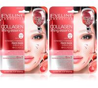 Eveline Cara Mask Collagen Intensely Lifting Sheet For Sensitive & Mature Skin (Paquete de 2)