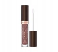 Eveline Choco Glamour - Pintalabios líquido con acabado brillante para labios de vinilo, fórmula vegana con extracto de cacao, 1 x 4,5 ml n.º 02 Deep Cherry Chocolate