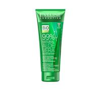 Eveline Cosmetics 99% Natural Aloe Vera Gel multifuncional para rostro y cuerpo para piel seca e irritada | 250ml | Efecto calmante, regenerador y refrescante |Cuidado diario de la piel
