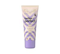 Eveline Cosmetics Better Than Perfect Foundation - Acabado ligero, hidratante y radiante con ácido hialurónico y colágeno vegetal