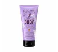 Eveline Cosmetics Brazilian Body Firming - Bálsamo autobronceador con eritrulosa, DHA y vitamina E - Fórmula vegana para bronceado natural y radiante y piel hidratada