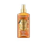 EVELINE COSMETICS Brazilian Body Luxurious Bruma autobronceadora 5 en 1 para rostro y cuerpo Piel brillante y morena Efecto inmediato Siete días de duración Tecnología PureTan a base de plantas 150 ml