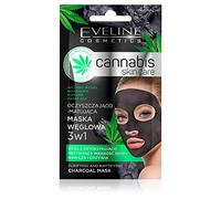 Eveline Cosmetics Canabis Skin Care Masque Facial Carbone 3In1 7Ml 7 ml