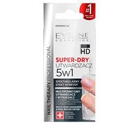 Eveline Cosmetics Durcisseur Et Séchoir Super-Dry 5In1 12Ml 12 ml