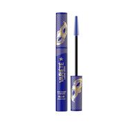Eveline Cosmetics Varit Deep Blue Mascara - Extensible & Voluminous - 24 horas de duración con cepillo de silicona