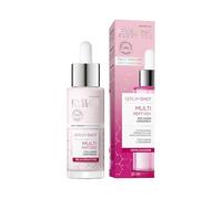 Eveline Cosmetics Face Therapy Professional Multi-Peptid Anti-Aging Serum Shot para cara, cuello y escote con 12 péptidos biomiméticos