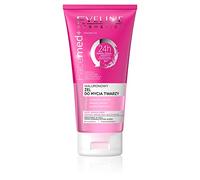 Eveline Cosmetics Facemed+ - Gel limpiador de ácido hialurónico 3 en 1 con D-pantenol y alantoína, crema hidratante profunda y revitalizante para pieles sensibles, 150 ml
