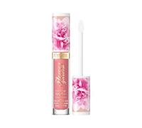 Eveline Cosmetics Flower Garden Cremoso Lip Gloss - n.º 02 | Fórmula vegana nutritiva con ácido hialurónico, colágeno vegetal y extracto de peonía | Brillo hidratante y protector | 4,5 ml