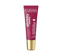 Eveline Cosmetics Glossy Desire - Suero de aceite de labios regenerador Glossy Desir Milky Peach - Cuidado intensivo y brillo