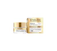Eveline Cosmetics Gold Lift Expert Lujoso suero reafirmante con oro de 24 quilates 40+ Crema facial hidratante antiarrugas | 50ML | Sérum facial para pieles maduras y sensibles