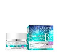 Eveline Cosmetics Hyaluron Clinic B5 Crema Rellenadora de Arrugas Nutritiva de Día y de Noche - 50 ml