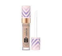 Eveline Cosmetics Liquid Camouflage Corrector impermeable con ácido hialurónico y manteca de karité - Fórmula nutritiva y duradera para una tez impecable - Disponible en 5 tonos