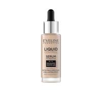 Eveline Cosmetics Liquid Control HD Light Beige - Base líquida con niacinamida, botella cuentagotas, hidratación duradera y acabado natural