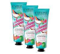 Eveline Cosmetics Lotion Mains Hydratante Noix de Coco 50Ml 50 ml (Paquete de 3)