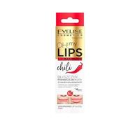 Eveline Cosmetics Oh! My Lips Lip Plumper Gloss con ácido hialurónico y extracto de chile, volumen instantáneo y potenciador de brillo, 4,5 ml