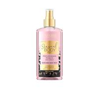 Eveline Cosmetics Pink Panther Sensual Body Mist - pomelo exótico, bergamota y fresa con jazmín y almizcle, fórmula vegana sin alcohol para cuerpo, cabello y ropa, tamaño de viaje